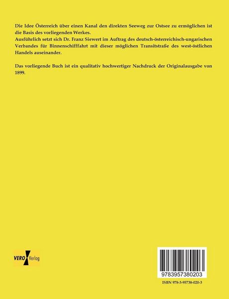 Produktbild: Der Elbe-Moldau-Donau-Kanal