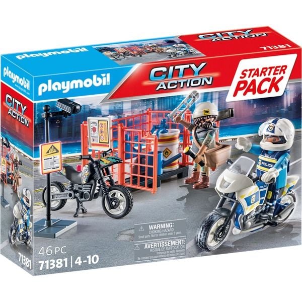 PLAYMOBIL 71381 Starter Pack Polizei