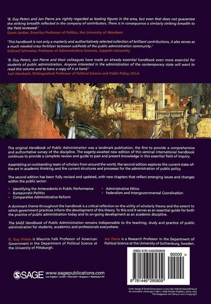 Produktbild: The SAGE Handbook of Public Administration