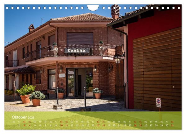Produktbild: Barolo und Barbaresco (Wandkalender 2026 DIN A4 quer), CALVENDO Monatskalender