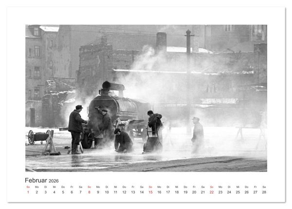 Produktbild: Leipzig : Fotografien von Karl Heinz Mai (1920-1964) (Tischkalender 2026 DIN A5 quer), CALVENDO Monatskalender