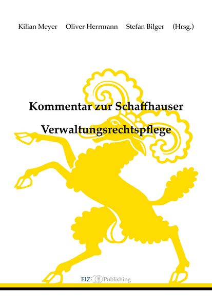Produktbild: Kommentar zur Schaffhauser Verwaltungsrechtspflege