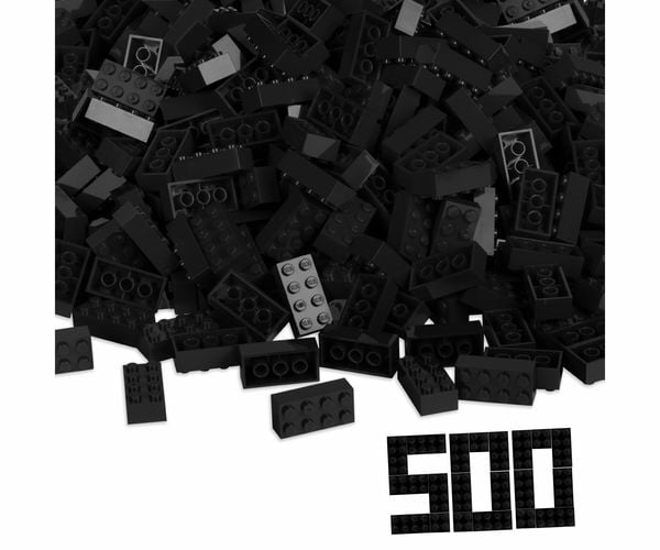 Produktbild: Blox 500 schwarze 8er Steine lose
