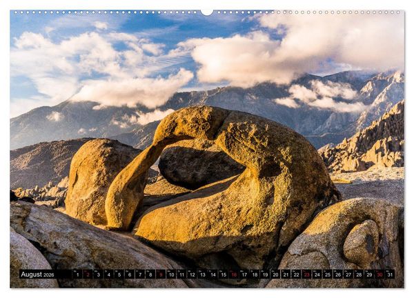 Produktbild: Entlang der Sierra Nevada (hochwertiger Premium Wandkalender 2026 DIN A2 quer), Kunstdruck in Hochglanz