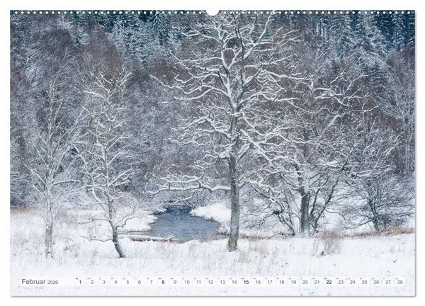 Produktbild: Moore und B&auml;che in Eifel und Ardennen (Wandkalender 2026 DIN A2 quer), CALVENDO Monatskalender