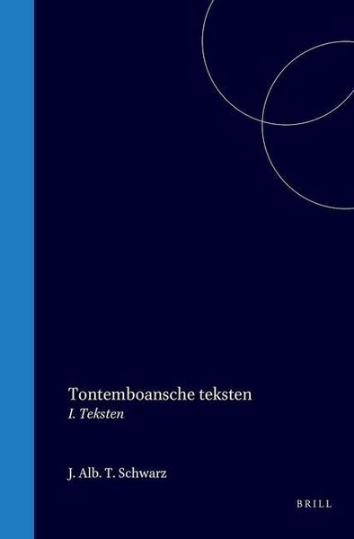 Produktbild: Tontemboansche Teksten