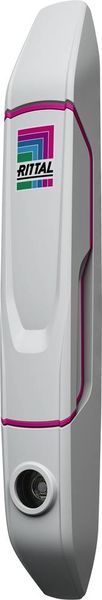 Produktbild: Rittal VX 8618.200 Komfortgriff f&uuml;r Verschluss-Eins&auml;tze Lichtgrau (RAL 7035) 1 St.