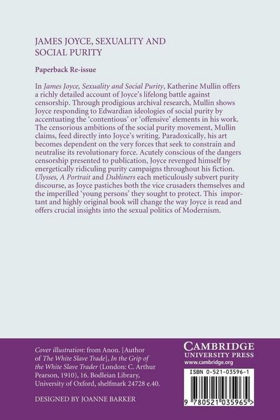Produktbild: James Joyce, Sexuality and Social Purity