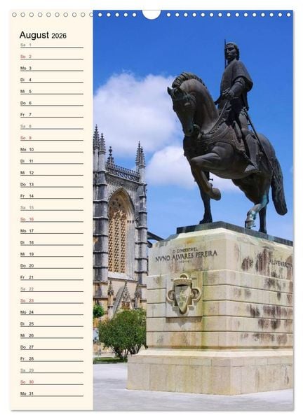 Produktbild: Portugal (Wandkalender 2026 DIN A3 hoch), CALVENDO Monatskalender