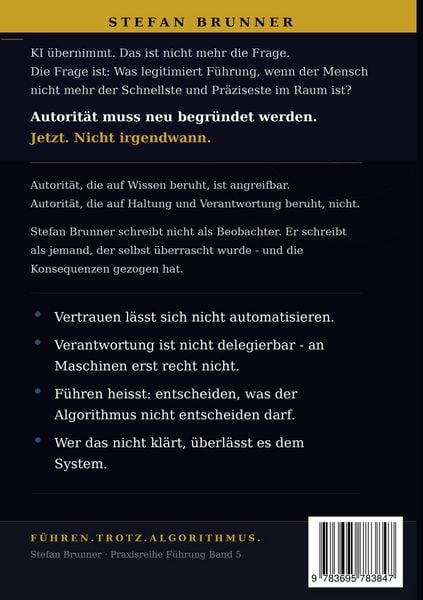 Produktbild: F&uuml;hren.Trotz.Algorithmus.