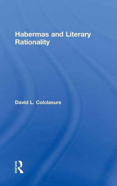 Produktbild: Habermas and Literary Rationality