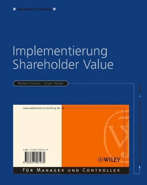 Produktbild: Implementierung Shareholder Value