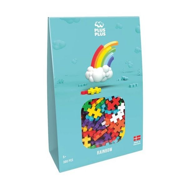 Produktbild: PLUS PLUS - 300 Kreativ Bausteine Regenbogen