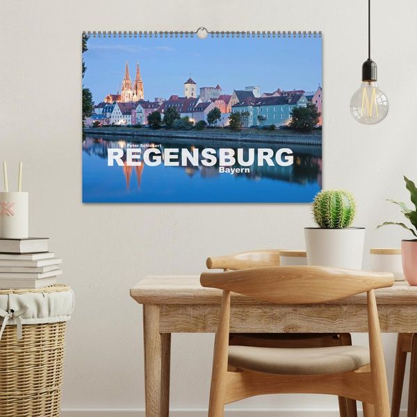 Produktbild: Regensburg - Bayern (Wandkalender 2026 DIN A3 quer), CALVENDO Monatskalender