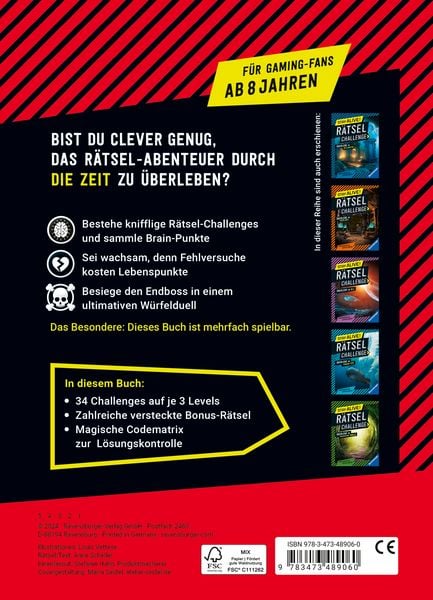 Produktbild: Stay alive! R&auml;tsel-Challenge - &Uuml;berlebe die Zeitreise