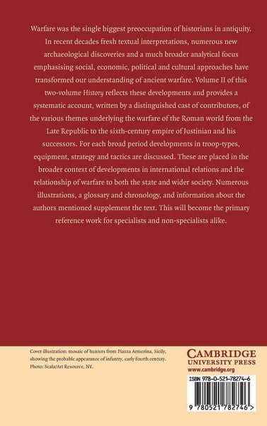 Produktbild: The Cambridge History of Greek and Roman Warfare