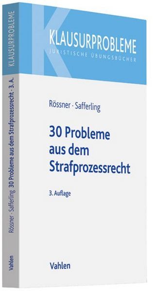 Produktbild: 30 Probleme aus dem Strafprozessrecht