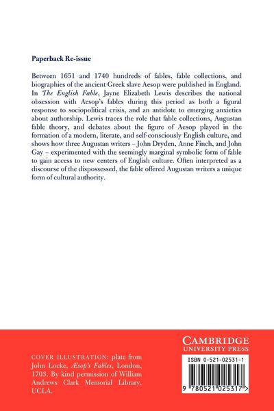 Produktbild: The English Fable