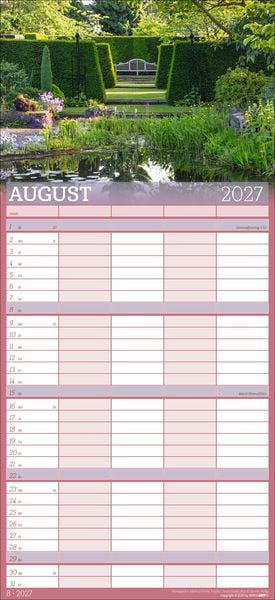Produktbild: Garten Familienplaner 2027