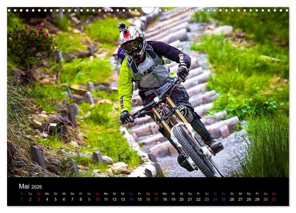 Produktbild: Mountainbike Freeride Momente (Wandkalender 2026 DIN A3 quer), CALVENDO Monatskalender