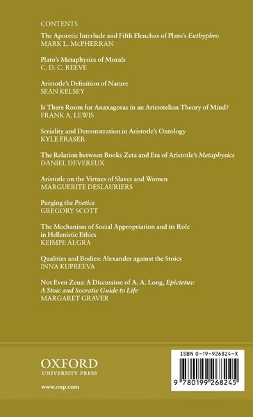 Produktbild: Oxford Studies in Ancient Philosophy