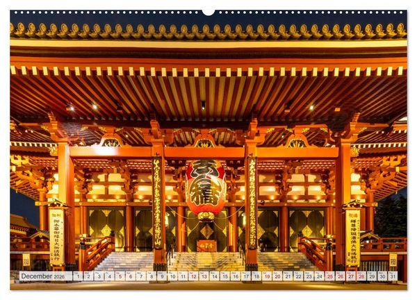Produktbild: JAPAN Journey through time and beauty (High Quality Premium Wall Calendar 2026 DIN A2 landscape),CALVENDO 12 Month Wall Calendar