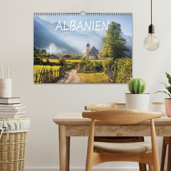 Produktbild: Albanien - Europas geheimes Paradies (Wandkalender 2026 DIN A3 quer), CALVENDO Monatskalender