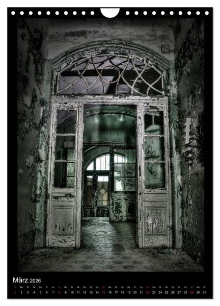 Produktbild: Lost Places Vergessene Orte (Wandkalender 2026 DIN A4 hoch), CALVENDO Monatskalender