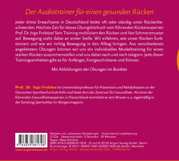 Produktbild: Das neue R&uuml;ckentraining