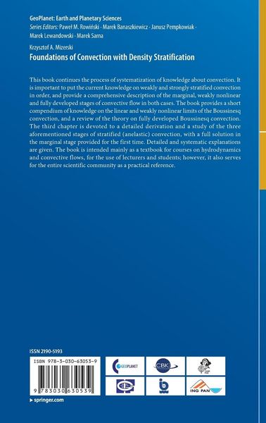 Produktbild: Foundations of Convection with Density Stratification