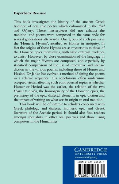 Produktbild: Homer, Hesiod and the Hymns