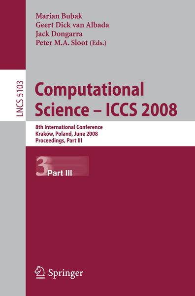 Produktbild: Computational Science - ICCS 2008