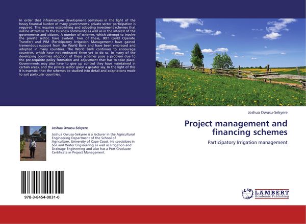 Produktbild: Project management and financing schemes