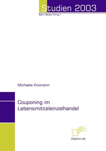 Produktbild: Couponing im Lebensmitteleinzelhandel