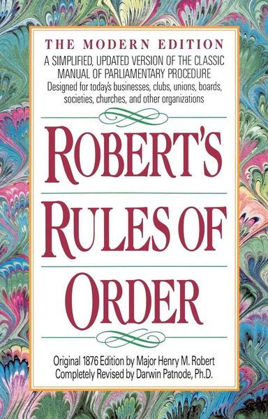 Produktbild: Robert's Rules of Order