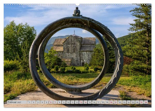 Produktbild: Steine Des Glaubens: Heiliges Armenien (hochwertiger Premium Wandkalender 2027 DIN A2 quer), Kunstdruck in Hochglanz