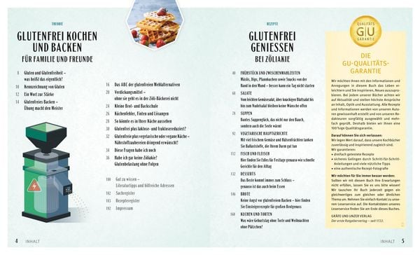 Glutenfrei kochen und backen