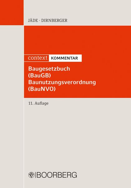 Produktbild: Baugesetzbuch, Baunutzungsverordnung