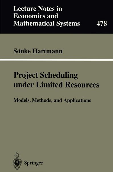 Produktbild: Project Scheduling under Limited Resources