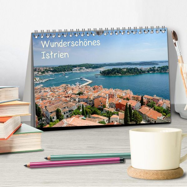 Produktbild: Wundersch&ouml;nes Istrien (Tischkalender 2026 DIN A5 quer), CALVENDO Monatskalender