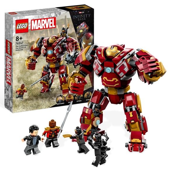 LEGO Marvel 76247 Hulkbuster: Der Kampf von Wakanda, Action-Figur