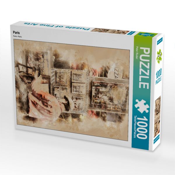 Produktbild: CALVENDO Puzzle Paris 1000 Teile Lege-Gr&ouml;&szlig;e 480 x 640 cm Foto-Puzzle Bild von Peter Roder