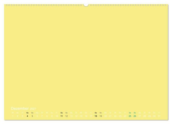Produktbild: Bastelkalender - Gelb (Wandkalender 2027 DIN A2 quer), CALVENDO Monatskalender