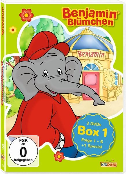 Produktbild: Benjamin Bl&uuml;mchen - Box 1 [3 DVDs]