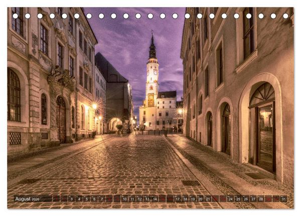 Produktbild: G&ouml;rlitz - Fimstadt mit Charme (Tischkalender 2026 DIN A5 quer), CALVENDO Monatskalender
