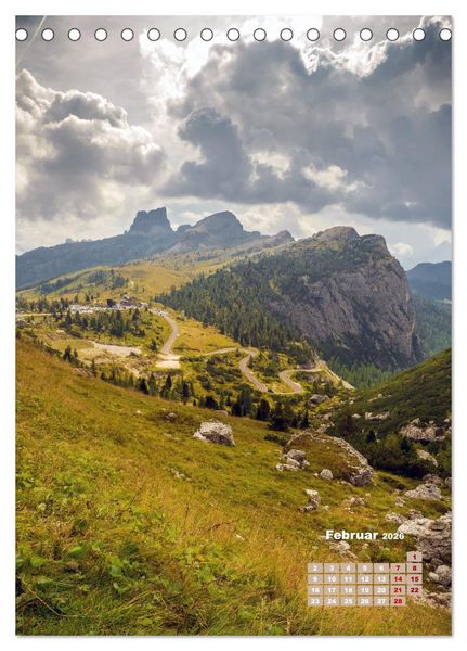 Produktbild: Dolomiten, ein Meer aus Bergen by VogtArt (Tischkalender 2026 DIN A5 hoch), CALVENDO Monatskalender