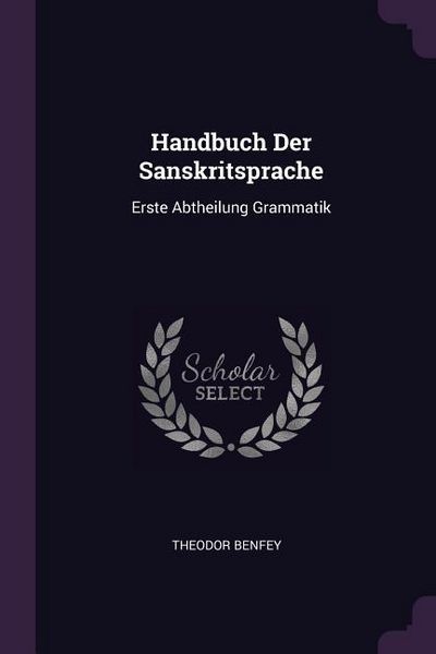 Produktbild: Handbuch Der Sanskritsprache