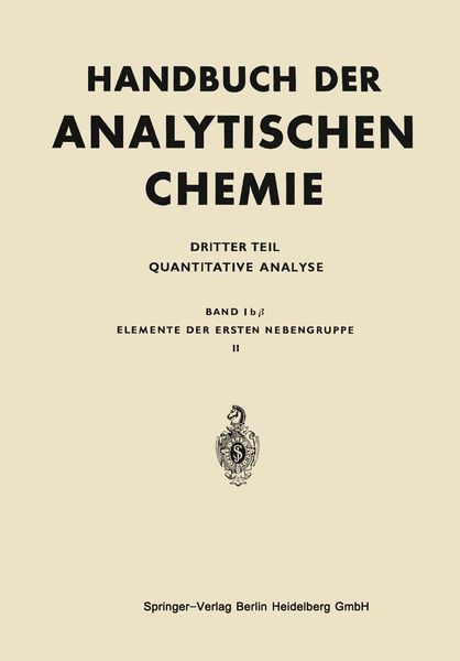 Produktbild: Elemente der Ersten Nebengruppe