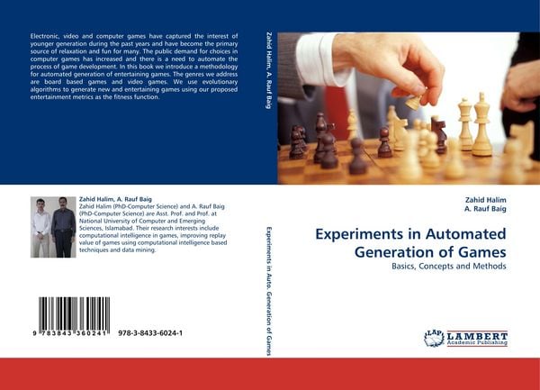 Produktbild: Experiments in Automated Generation of Games