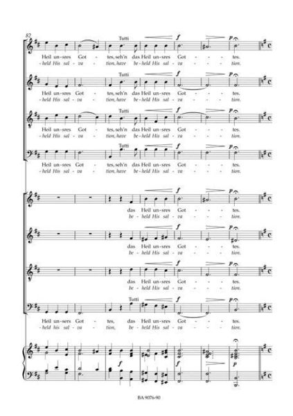 Produktbild: Mendelssohn Bartholdy, F: 98. Psalm "Singet dem Herrn ein ne